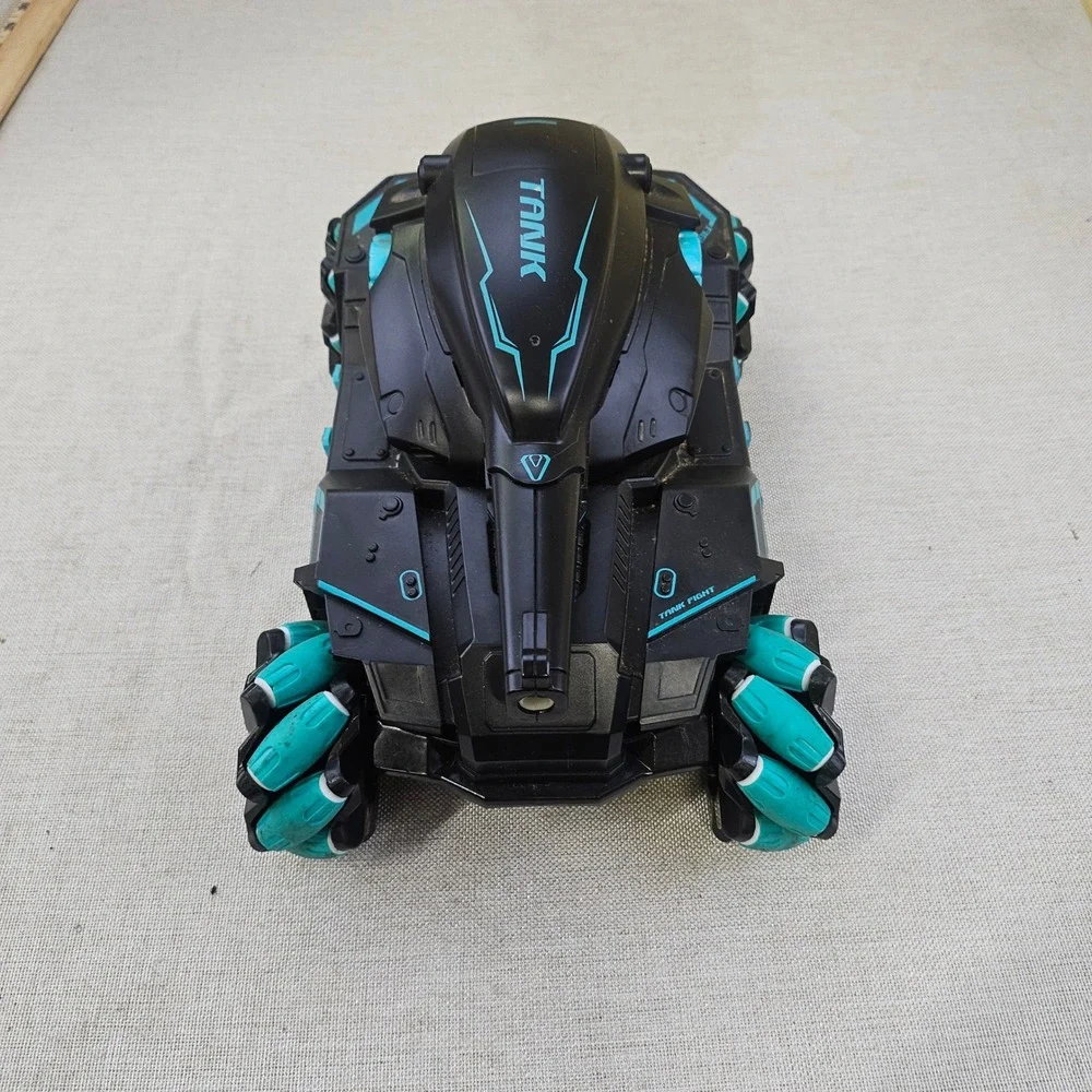 RC Remote Control Stunt Tank Toy Car‎ 4WD Off-Road RC Tank Toy Fight NO REMOTE